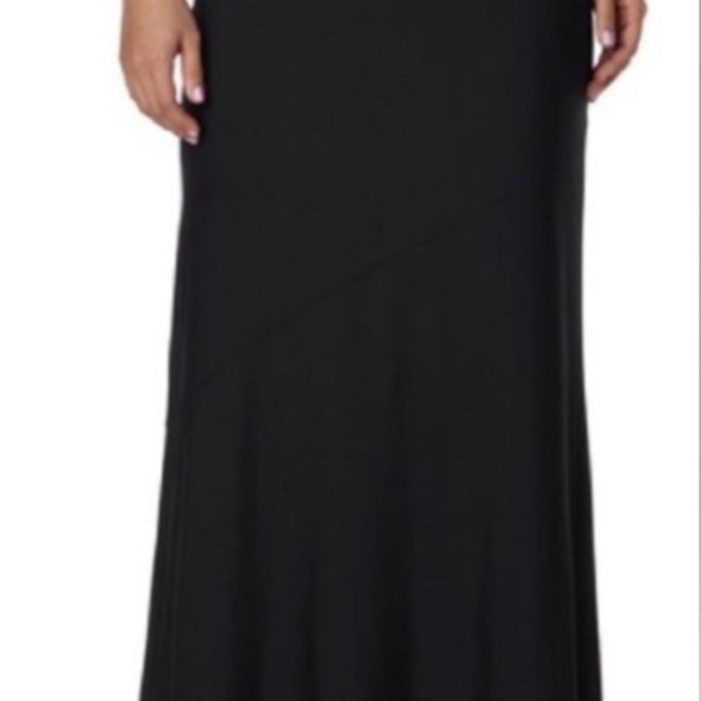5 For $25 Faded Glory Black Maxi Skirt